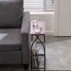 Sofa Side Table, End Table, Multifunctional Bathroom Table / Interior Side Table Tissue Magazine Rack RT