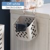 Folding Laundry Basket Bathroom Clothes Storage Organizer Baskets Portable Punch-Free Laundry basket Holder Home Accessories